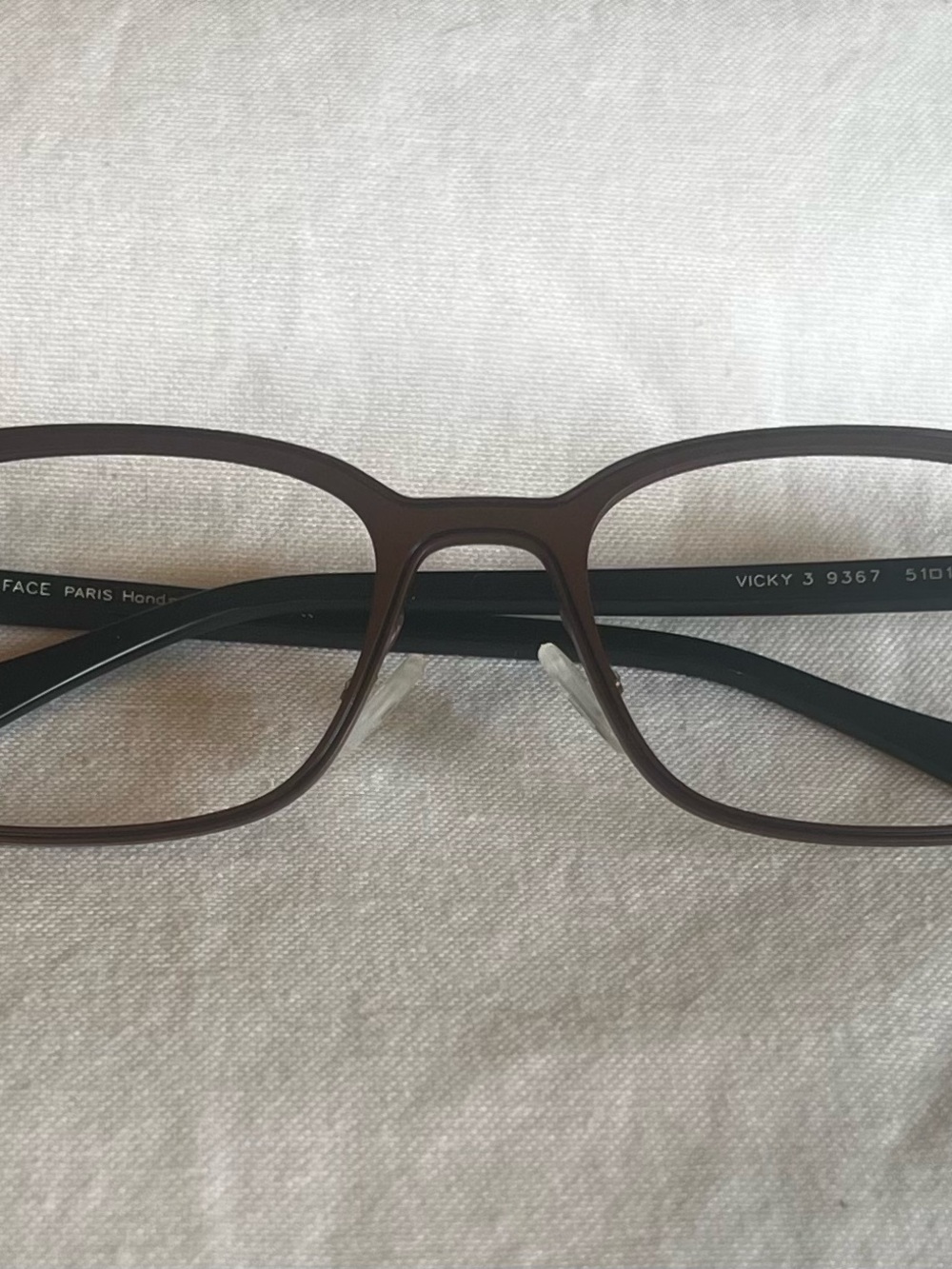 Women's Face a Face Brown Rectangle Eyeglass Frame - Vicky 3